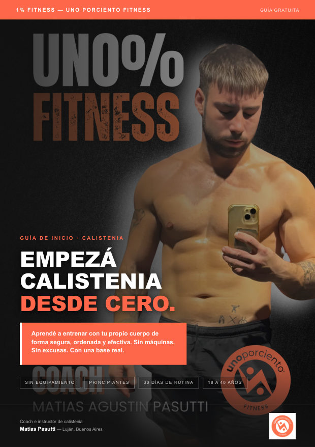 Portada de Empezá Calistenia desde Cero
