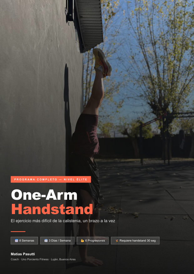 Portada de One-Arm Handstand