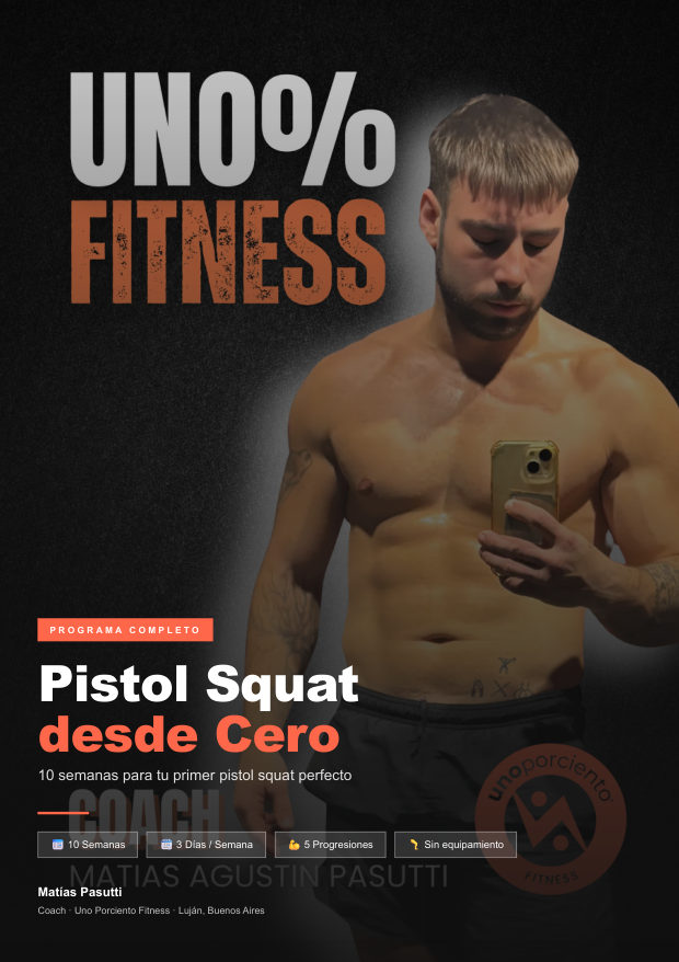 Portada de Pistol Squat desde Cero